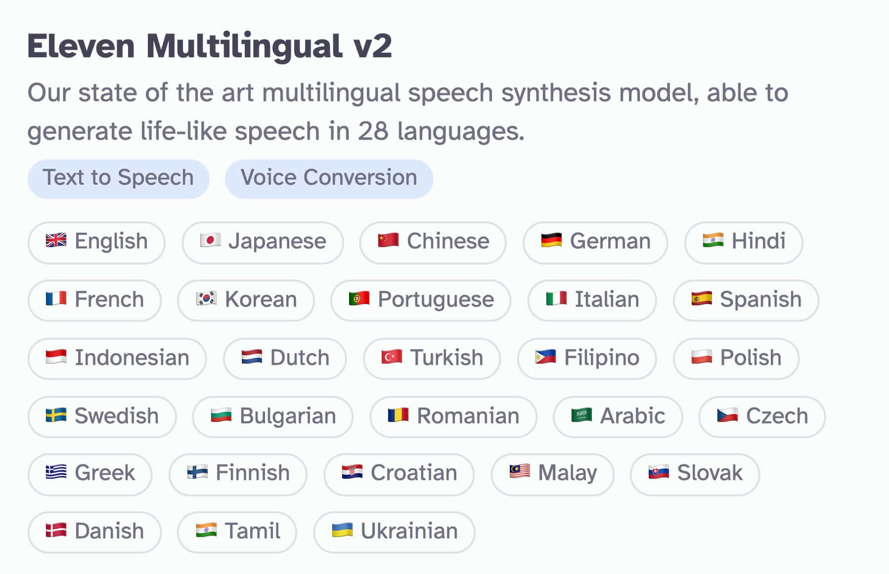 eleven-labs-multilingual-v2 ElevenLabs