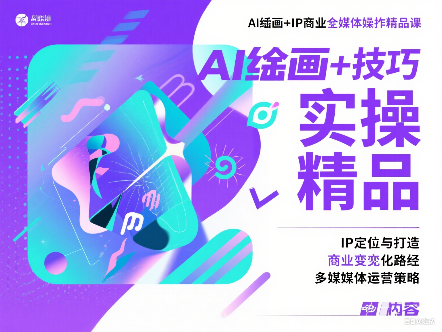Ai绘画+IP商业自媒体实操精品课