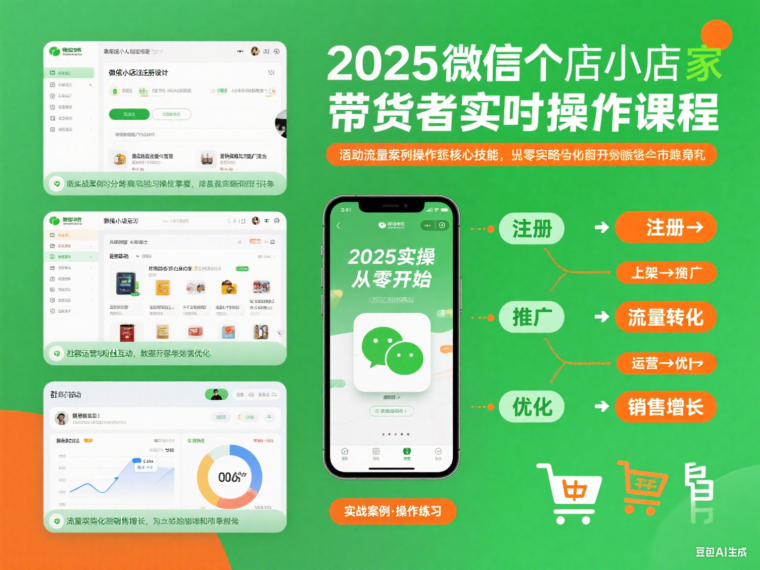 2025微信小店带货者实操课程
