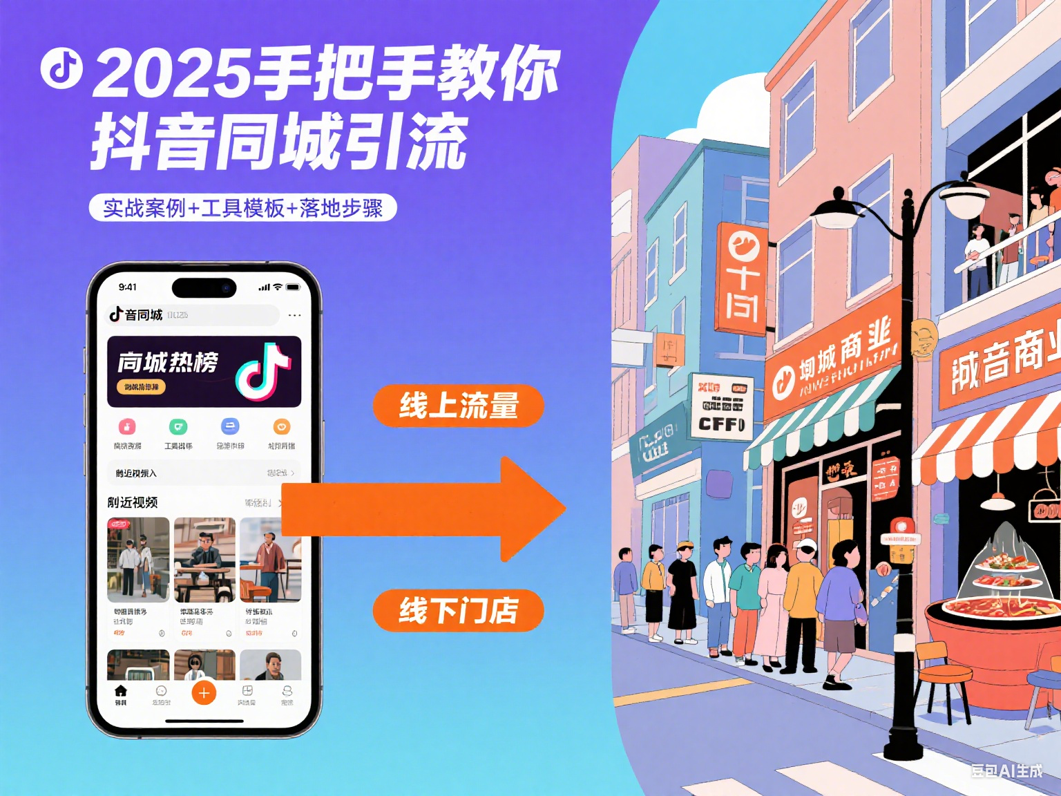 2025手把手教你抖音同城引流