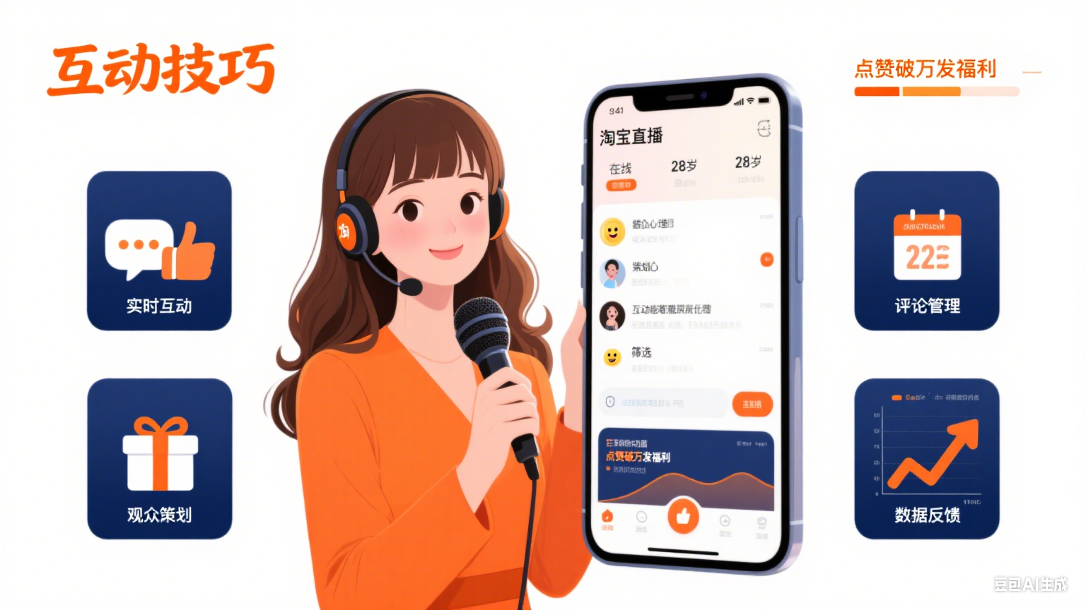 淘宝直播必备直播间互动技巧