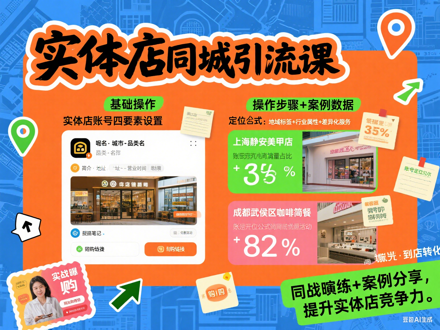 实体店小红书同城深度陪跑实操