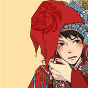 血色月影